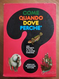 Come Quando Dove Perché - Box 4 volumi Mondadori 