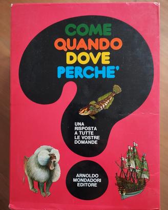 Come Quando Dove Perché - Box 4 volumi Mondadori 