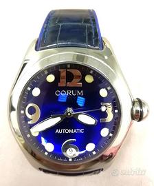 Corum Bubble Blu Automatico Full set