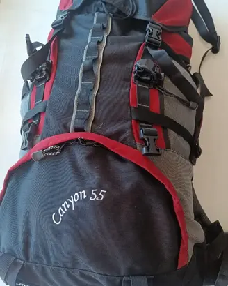Zaino trekking Marsupio Canyon 55L – seminuovo