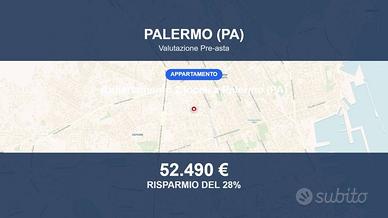 Immobile in asta di 43 m² a Palermo