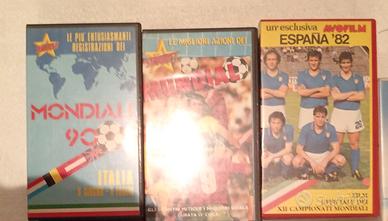 Lotto VHS mondiali di calcio