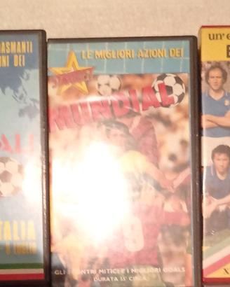Lotto VHS mondiali di calcio