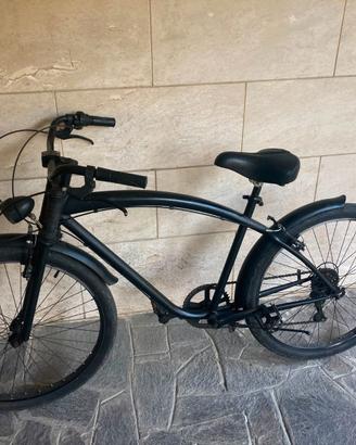 Bicicletta Cruiser Uomo 26" Nera