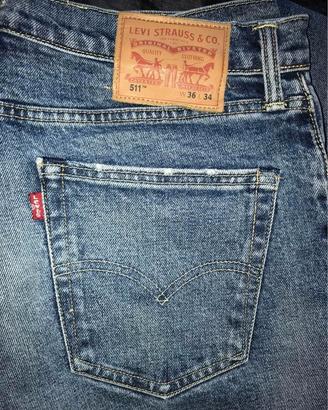 Levi's Jeans 511 Originals Stone Washed. Nuovi