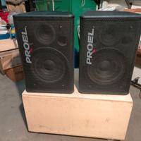 COPPIA DI CASSE PASSIVE PROEL