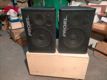 COPPIA DI CASSE PASSIVE PROEL