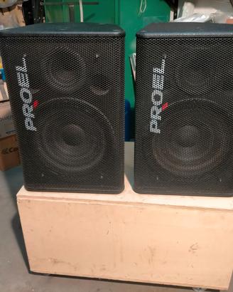 COPPIA DI CASSE PASSIVE PROEL