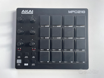 AKAI midi controller pad MPD218