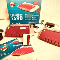 FRITZ!Box 7490 + FRITZ!Repeater 310