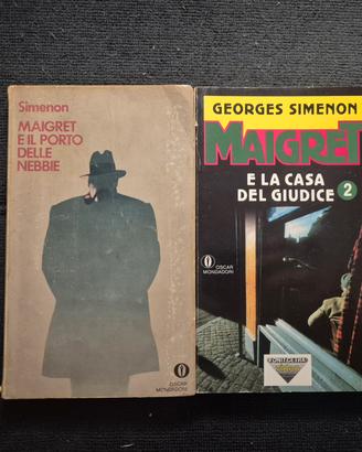 Lotto 2 Libri Maigret - Georges Simenon 