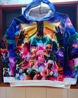 Felpa Fortnite, taglia XXL, nuova. Foto reale