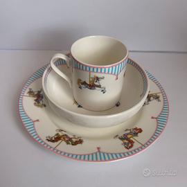 Set pappa Tiffany & Co. Carousel porcellana