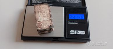 lingotti argento 925 - 240 grammi