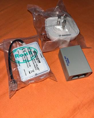 Filtro ADSL tripolare e RJ-45