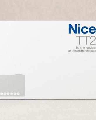 Centrale di comando Nice TT2 con ricevente radio i