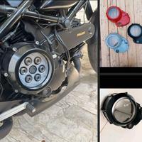 carter Ducati frizione bagno d'olio trasparente 