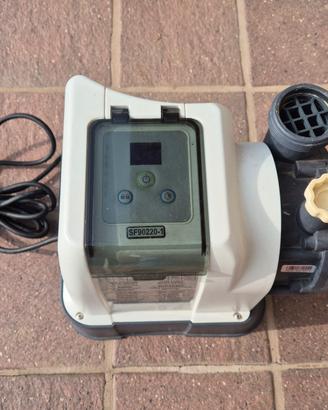 filtro a sabbia Intex per piscina esterna 