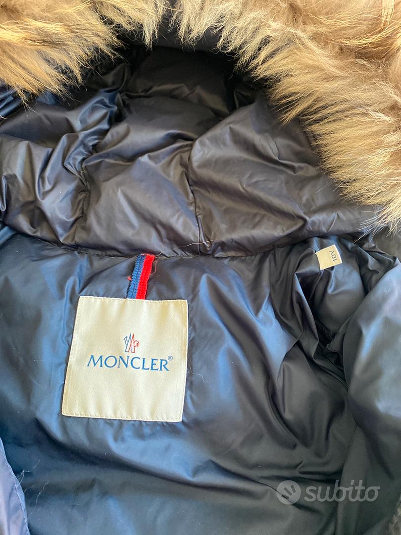 Piumino lungo bambina Moncler 10 anni Tutto per i bambini In
