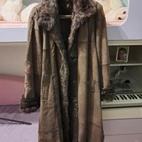 cappotto interno pelo fuori renna
