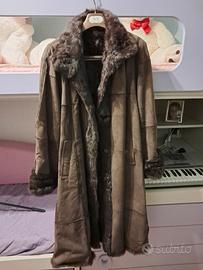 cappotto interno pelo fuori renna