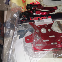 Asta manubrio porta targa e leve