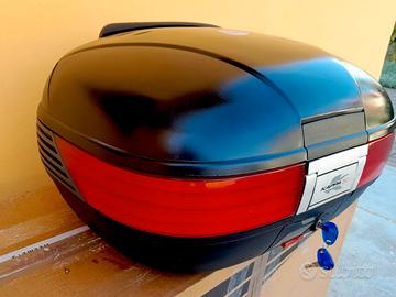 bauletto kappa /givi 54 lt con schienale  piastra