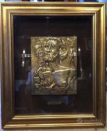 SALVADOR DALÌ Quadro bassorilievo   “Memoire de la
