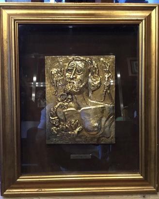 SALVADOR DALÌ Quadro bassorilievo   “Memoire de la