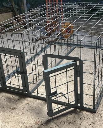 Gabbia per carrello appendice