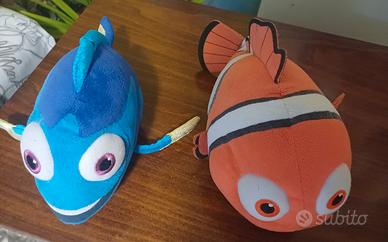 Set peluche Nemo e Dory