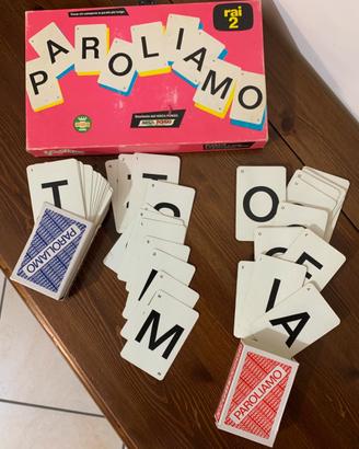 Collezionismo, gioco da tavolo “Paroliamo”anni’90"