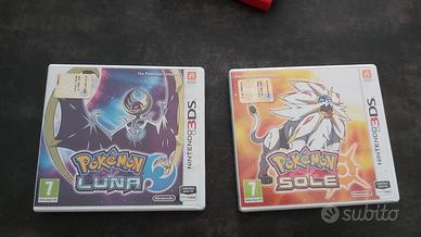 NINTENDO 3DS POKEMON SOLE E POKEMON LUNA