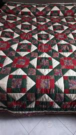 Copriletto Patchwork matrimoniale reversibile 