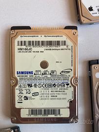 HARD DISK 2,5  160 GB USATO SAMSUNG