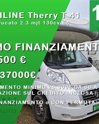 CAMPER GIOTTILINE DUCATO MANSARDATO 7 POSTI DOPPIA
