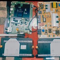 schede main board t con power x tv led samsung  