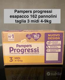 Pampers peogressi taglia 3 espacco