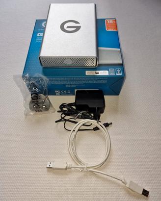G-DRIVE 18TB EXTERNAL DRIVE METALLO