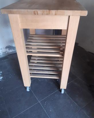 Tagliere/Tavolo con due ripiani