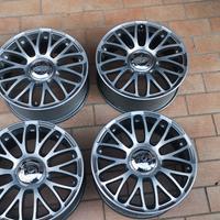 4 cerchi lega 17"originali Fiat 500 Abarth 