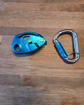 Gri Gri Petzl + Moschettone CT