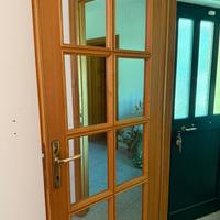 Porte artigianali in legno rovere pregiato