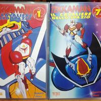 2 Vhs Tekkaman Vol. 1 e 7