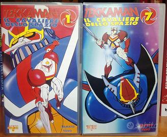 2 Vhs Tekkaman Vol. 1 e 7