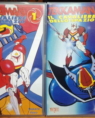 2 Vhs Tekkaman Vol. 1 e 7