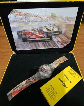 Orologio Vintage Ferrari  - Gilles Villeneuve