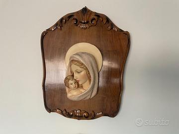 Madonna con bambini ceramica