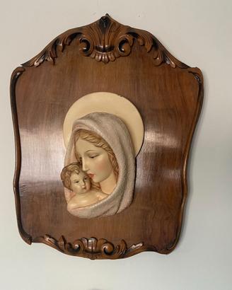 Madonna con bambini ceramica