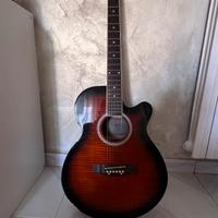 Chitarra acustica amplificabile